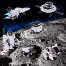 6"" 1 STEM Learning Kits Educational Space Moon Exploration Fleet Building Kit