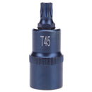 6pcs 1/2 inch Torx Screwdriver Socket Bits Adapter Drive Socket Hand Tool(