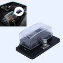 4 Way Fuse Block Blade Fuse Holder with LED Indicator + Cover for Car Boat Newly