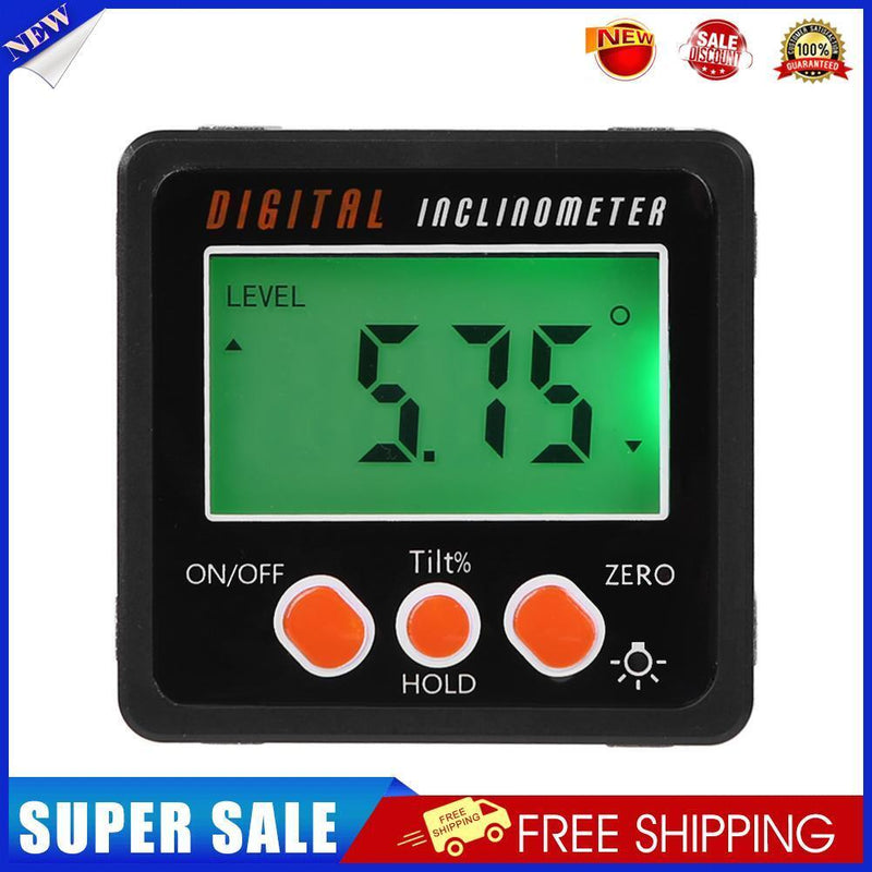 Digital Protractor Inclinometer Angle Finder Bevel Box with Magnet Base
