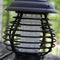 2* Mosquito Killer Solar LED Lamp Outdoor Waterproof Garden Insect Trap