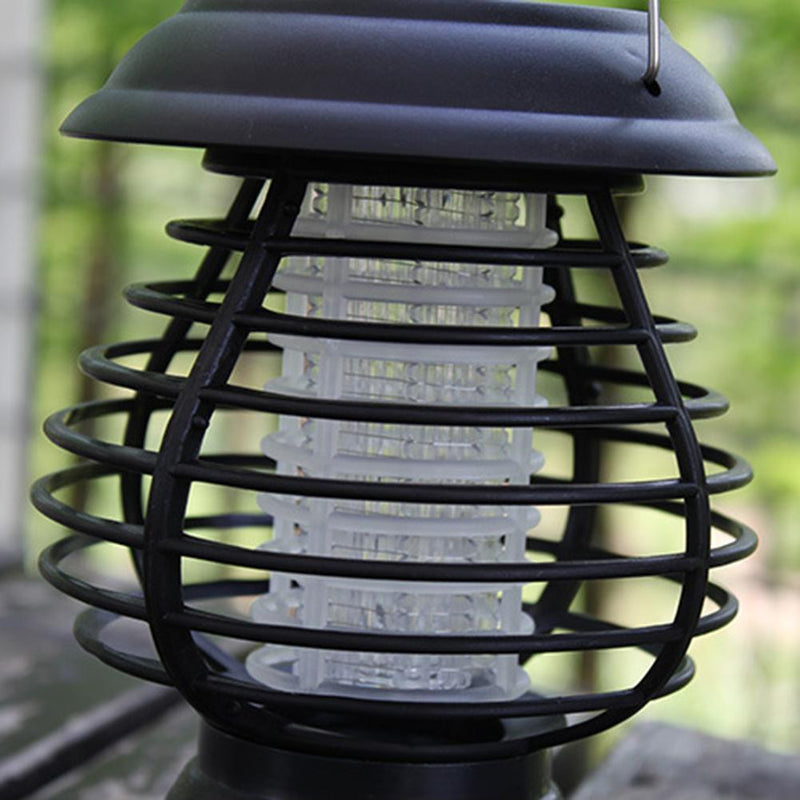 2* Mosquito Killer Solar LED Lamp Outdoor Waterproof Garden Insect Trap