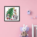 Christmas Cross Stitch Kits 14CT Stamped Embroidery DIY Crafts (C357 Gift)
