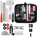 Acoustic Repairing Set Guitar Tools Kits Maintenance Tools 3 in 1 String Winder