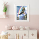 #A 5D DIY Diamond Painting Rainbow Eagle Full Square Drill Art Crafts Rhinestone