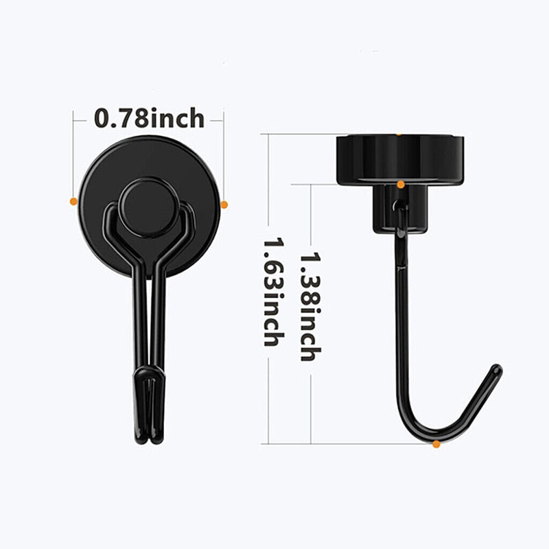 6Pcs Magnetische Haken Starke Hängende Wandhaken Aufhänger