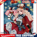 Magic Girl Oil Paint By Numbers Kits DIY Handpainted on Canvas Wall Arts