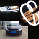 DRL 60cm Flexible Car LED Headlight Running Strip Light Running Light Fog Lamp