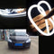 DRL 60cm Flexible Car LED Headlight Running Strip Light Running Light Fog Lamp
