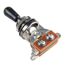 3-Way Guitar Selector Pickup Toggle Switch Parts for Les Paul Black