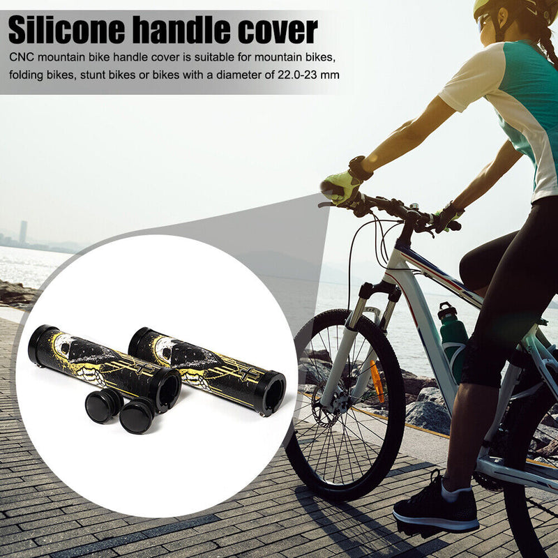 Bicycle Grip Sleeve MTB Bike Handleable Locking Grips Cover Cycling Accessories