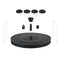 Solar Powered Pool Pond Bird Bath Solar Water Fountain Pump Kit (1.0W)