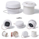 Silent Round Vent Air RV Roof Mushroom Head Shape Motorhome Ventilation Cap