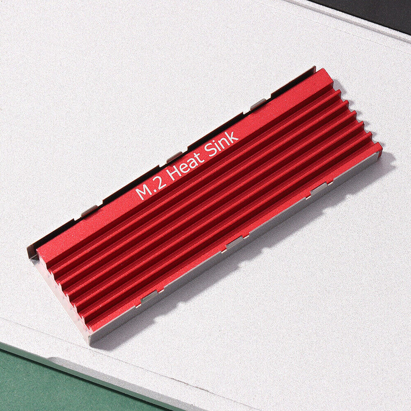 M.2 SSD Heat Sink Heatsink NVME NGFF M.2 2280 SSD Hard Disk Aluminum Heat Newly