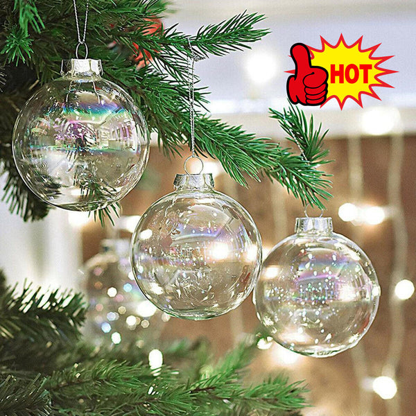 Kugeln Weihnachten Christbaumkugel Weihnachtskugeln Schnee Baum hängen Deko.