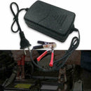 Black Car Battery Charger Maintainer Auto 12V Trickle . For Truck Nice RV T3F7