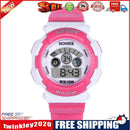 Multifunction Waterproof Sport Electronic Digital Wrist Watch (Hot Pink)