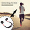 USB Rechargeable Wearable Portable Mini Hand Free Fan Neckband Fan (Black)