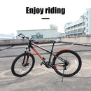 2pcs Reflective Mountain Bike Fenders Front Rear Bicycle Mud Guards (Red) Newly