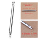 14-74cm Replacement Telescopic Aerial Antenna For TV Radio AM/FM 7 SECTION`