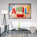 DIY Part Special Shape Diamond Painting Kit 5D Text and flower Drawing Newly