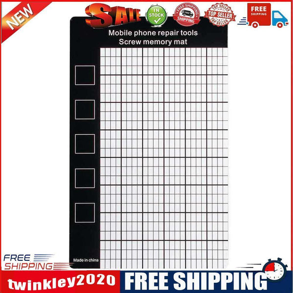 Magnetic Memory Chart Working Mat Mobile Phone Repairing Screw Pad Cushion