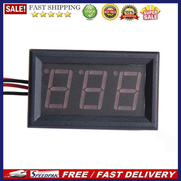 Digital DC Ammeter 20A Red LED Panel Amp Meter Digital Electricity Meter