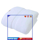 Cotton White Bath Towels Highly Absorbent Quick Drying Towel for Bathroom Gym