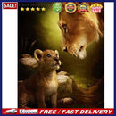 Diamond Painting Lion Full Round Drill Picture of Rhinestone DIY Drawing Kits