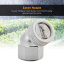 Copper Spray Misting Nozzle Garden Sprinklers Pants Water Connector Irrigation