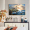 Oil Paint By Numbers Landscape Coloring Picture Drawing