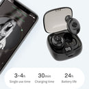 Wireless Earbuds Fast Connecting Earbuds with Mini Auto Charging Case Sports