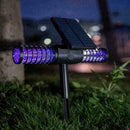 Solar Powered Outdoor Mosquito Fly Bug Insect Zapper M6J8 Lamp Killer Trap T2V4