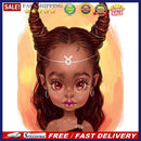 5D DIY Diamond Painting Full Round Drill Brown Little Girl Wall Decor Rhine