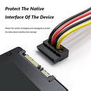 1 to 5 SATA Power Cable Adapter Splitter Cable Hard Drive Power Supply Cord