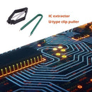 2pcs PLCC IC Chip Extractor Motherboard Circuit Board Component Puller Tool