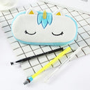 Key Chain Pendant Plush Pencil Case Unicorn Pen Bag Coin Purse Makeup Pouch