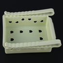 Drawer Refrigerator Storage Box Rack Holder Slide Fridge Organizer(Green)