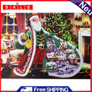 5D Special Shaped Diamond Painting Santa Claus Rhinestone Mosaic Wall Pictures