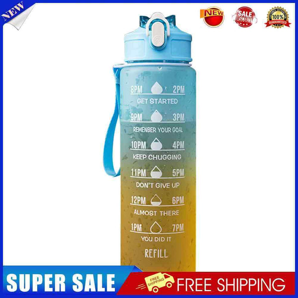 #A 900ml Portable Frosted Water Bottle Outdoor Sport Travel Drinking Bottles Ket