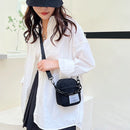 #A 2022 Canvas Diagonal Cross Bag Youth Fashion Casual Version Ladies  Shoulder