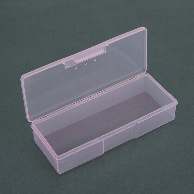 Nail Supplies Tools Storage Box Can Be Mounted Push Sand Bars (Pink)
