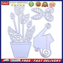 Scissor Flower Pot Metal Cutting Dies for Scrapbooking Template DIY Cards