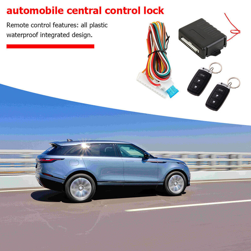 Car Remote Central Door Locking Kit Car Keyless Entry Alarm System 410/T245