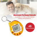 Electronic Pet Game Console 90S Virtual E-pet Interactive Toys (Yellow) Newly