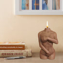 Candle Silicone Mold Portrait Body DIY Aromatherapy Plaster (Shy Girl)