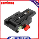 P200 Quick Release Plate Aluminum Alloy Clamp Adapter Tripod for Manfrotto 501