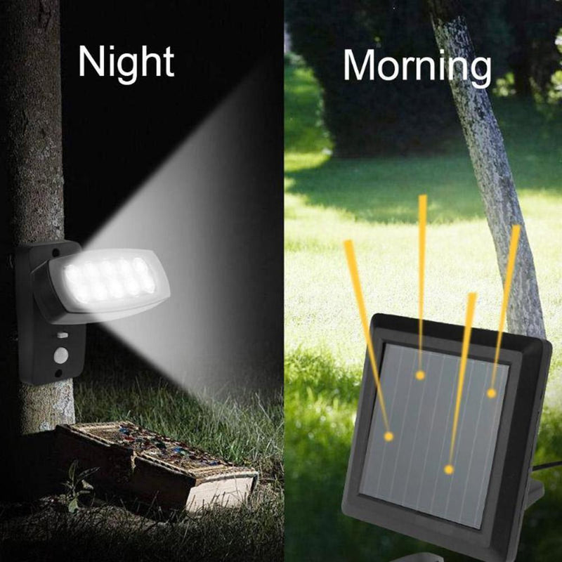 10 LED Solar Light Motion Sensor Waterproof Outdoor Garden Yard Wall Lamp Newly