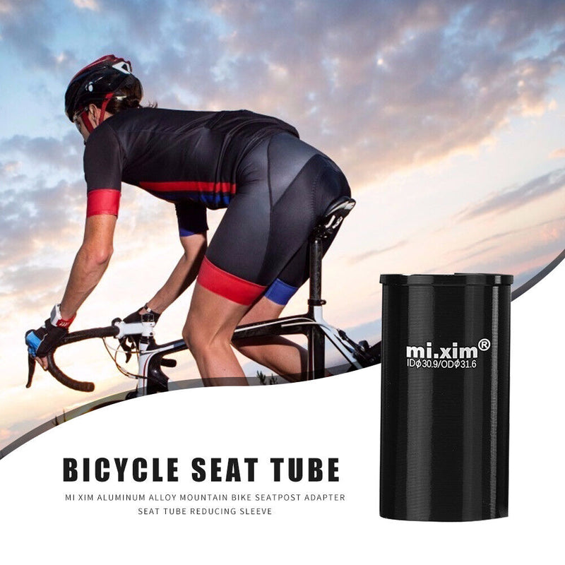 Mi Xim 30.9/30.8mm to 31.6mm MTB Bike Seatpost Adapter Seat Tube Reducing Sle
