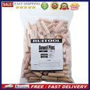 100pcs Wooden Dowel Cabinet Drawer Round Raft Cork Dowel Pins Furniture Fitting